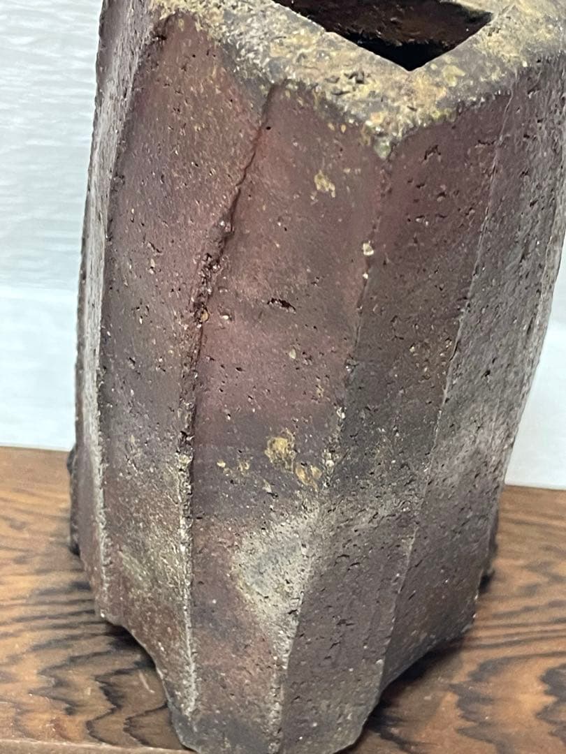 丹波焼　丹波医王谷焼　江戸時代中期　陶芸　花入　花器　349