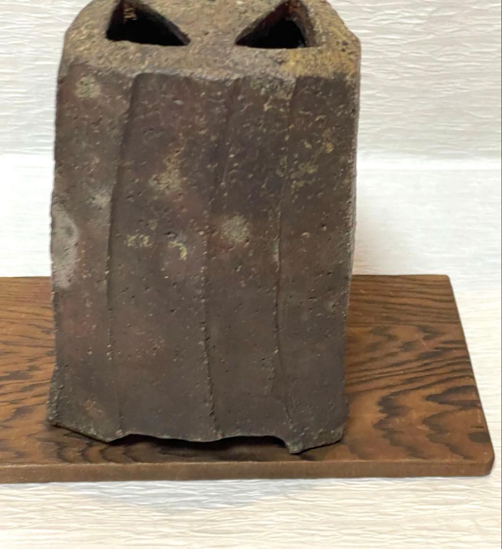 丹波焼　丹波医王谷焼　江戸時代中期　陶芸　花入　花器　349