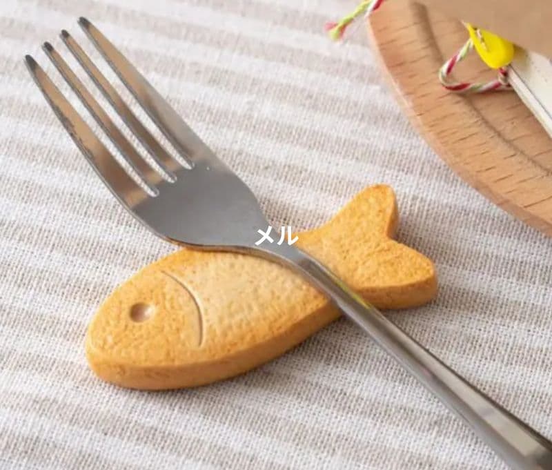 ✨️猫の恩返し カトラリーレスト おさかなのクッキー型スタジオジブリ✨️《希少》