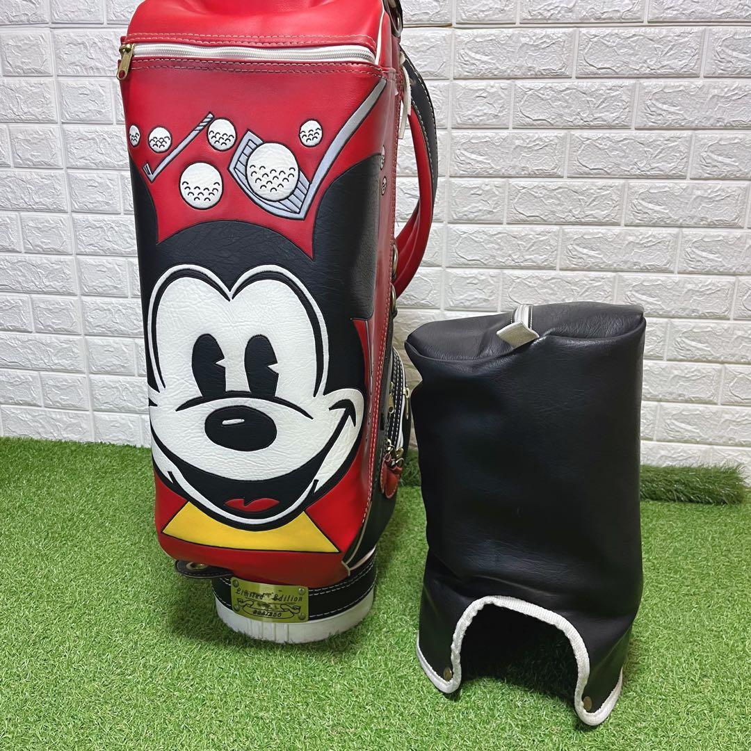 美品 入手困難 BELDINGSPORTS ミッキーマウス キャディバッグ