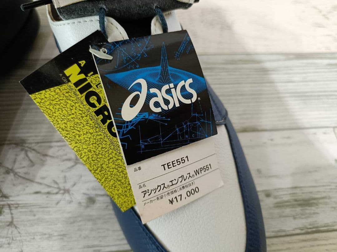 【新品】ASICS EMPRESS WP551 防水タッセルゴルフシューズ