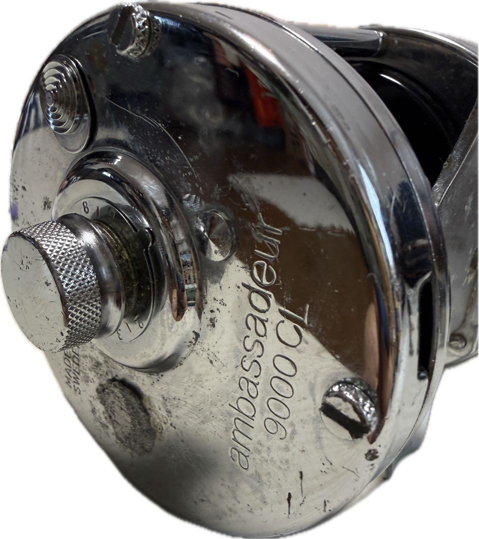 ①Abu Garcia アンバサダー 9000CL クローム
