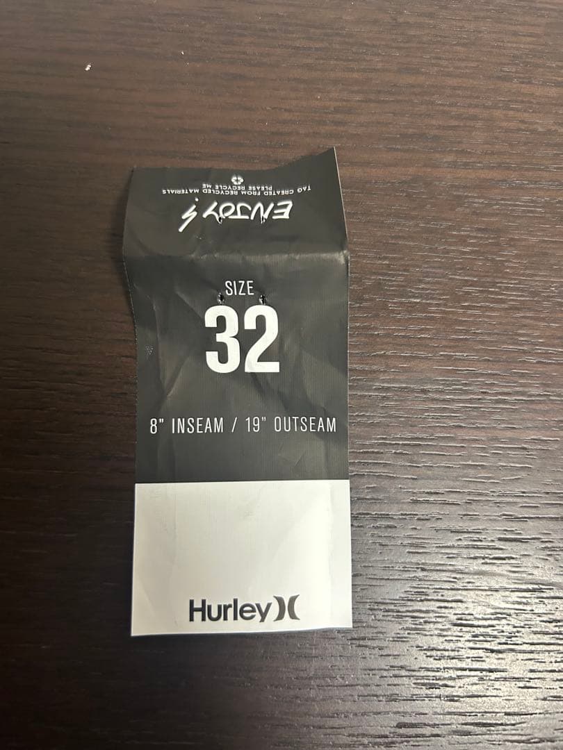 Hurley 32インチ　オリーブグリーン ボードショーツ
