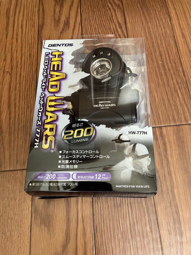 GENTOS HEAD WARS HW-777H ヘッドライト　1箱10個入