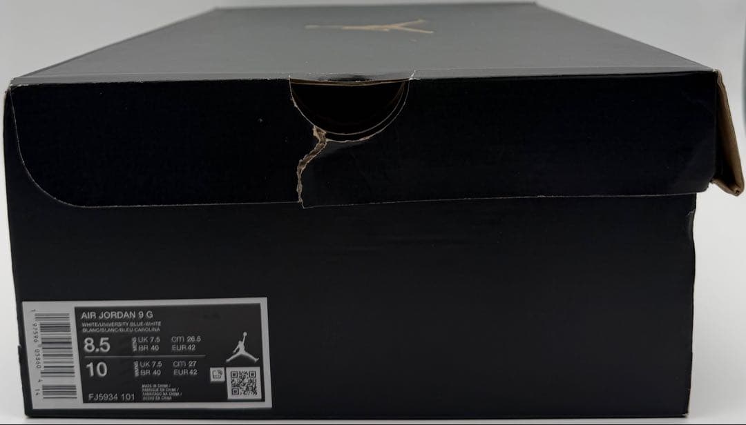 ナイキ AIR JORDAN 9 G エア ジョーダン 9 ゴルフ 26.5cm