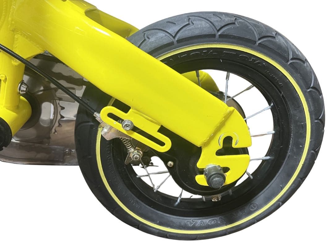 へんしんバイク 12インチ イエロー 自転車 軽量スポーツバイク