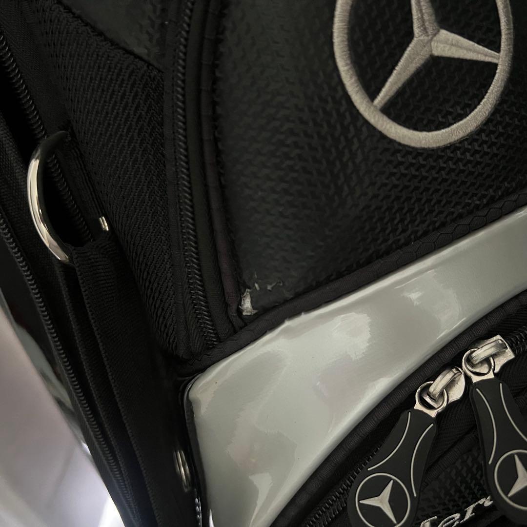 Mercedes Benz メルセデスベンツ　キャディバッグ ゴルフ　ブラック