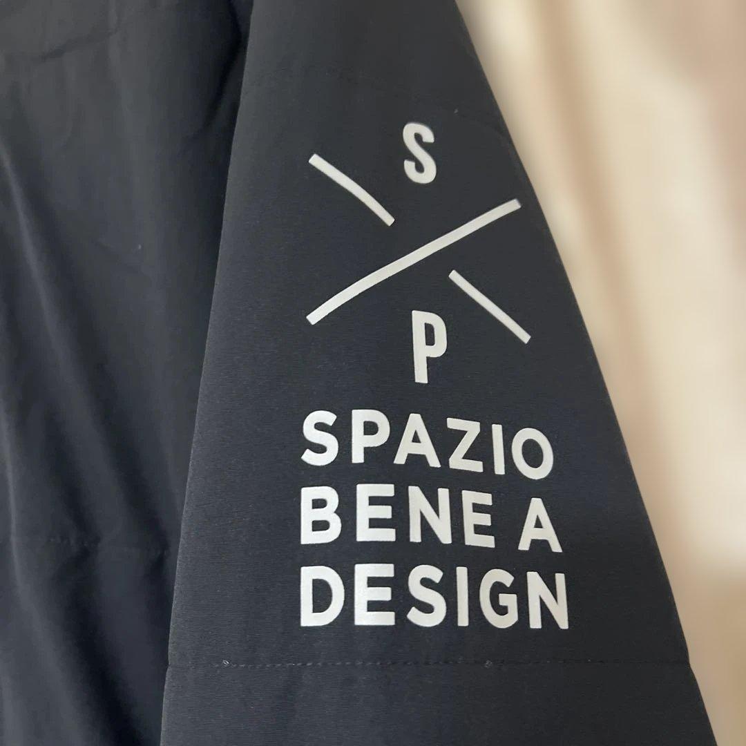 SPAZIO ブラック ベンチコート