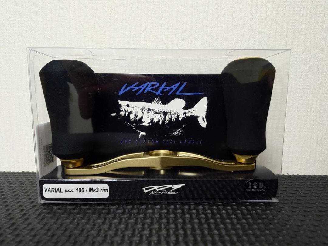 DRT バリアル 100 Mk-3 rim ゴールド シマノ右センターナット付属