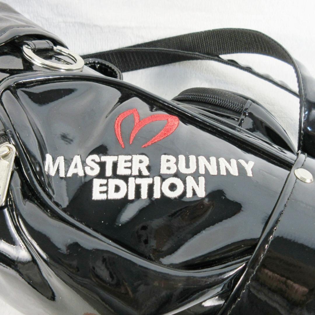 ✨美品✨マスターバニーエディション ラウンドミニバッグ エナメル 黒
