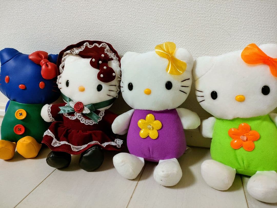キティちゃん ぬいぐるみ まとめ売り ハローキティ激レア ヴィンテージ レトロ