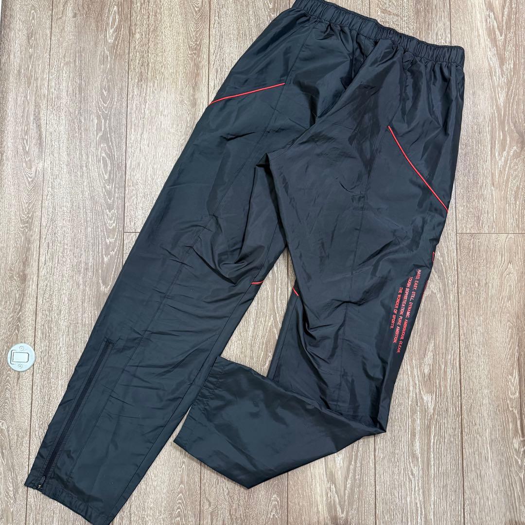 Mizuno 裏メッシュ サッカー フットサルウェア ピステ上下 ブラック L