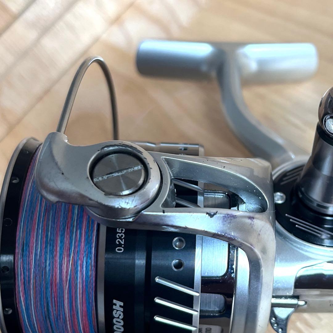 Abu Garcia ALX3000SH リール マルチカラー糸付き