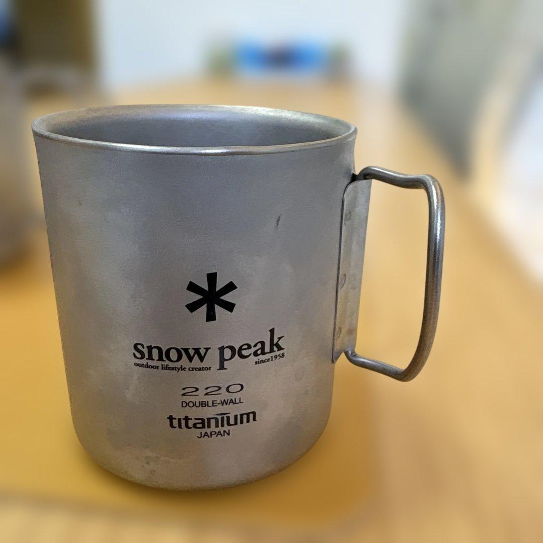  peak チタン製マグカップ 450/300