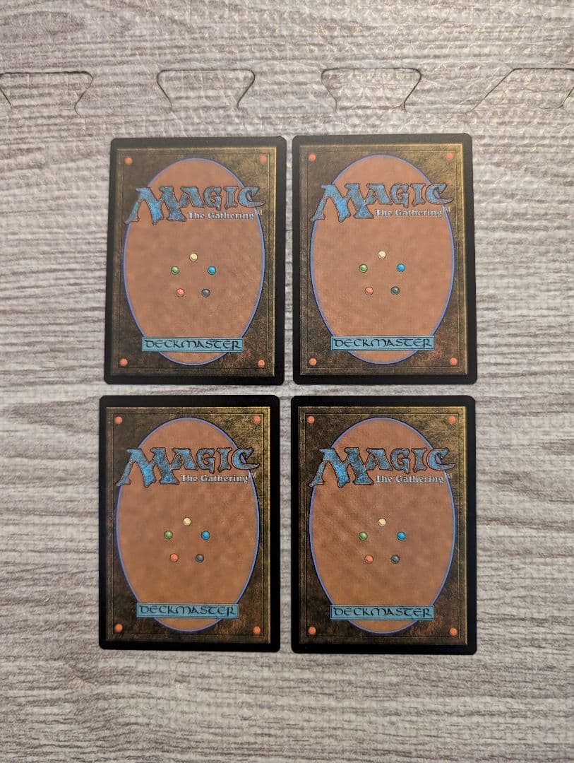 Mtg　キツネの奥義/Kitsune's Technique　４枚　初期傷あり