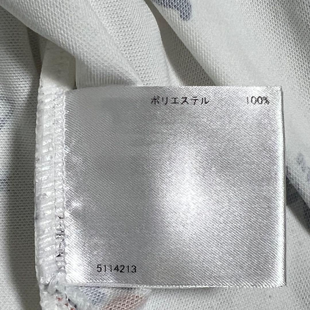 マンシングウェア　長袖ハーフジップシャツ　極美品　レディースM コミック柄