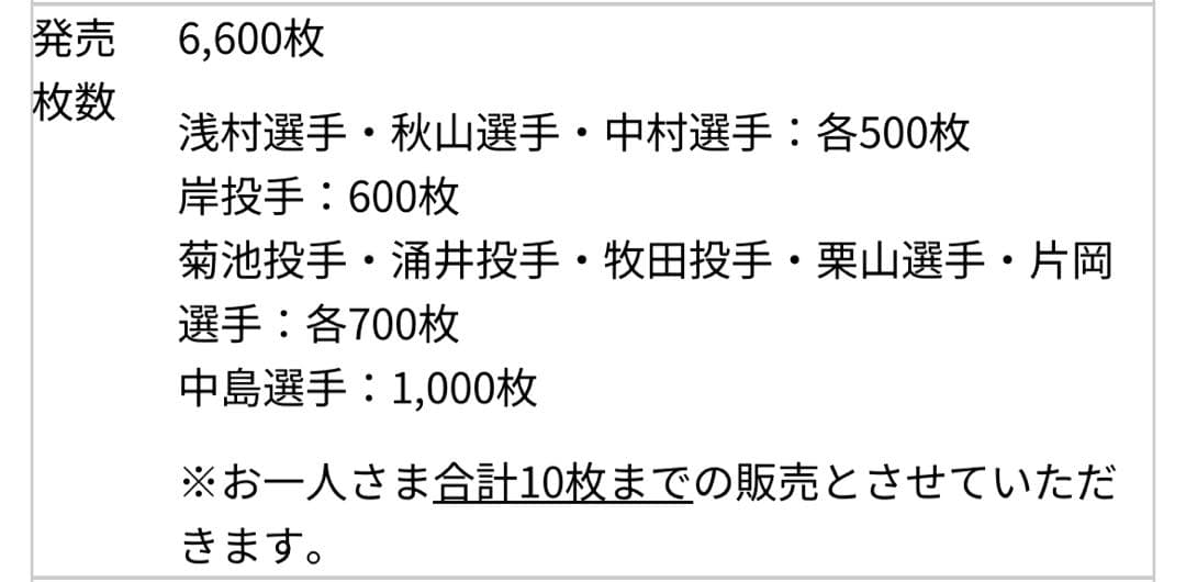 【西武】プレイヤーズきっぷ　2011年版コンプリート