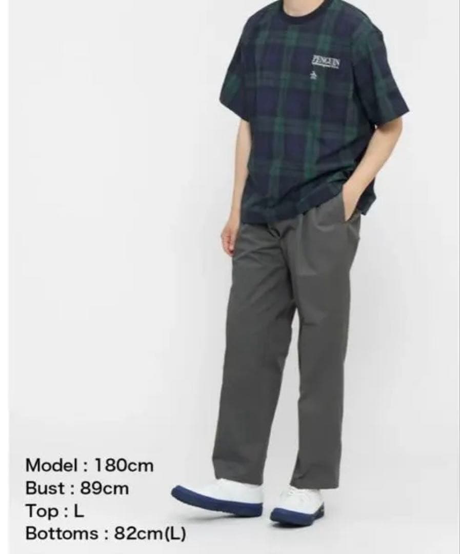 今季新作　penguin BY MUNSINGWEAR ブラックウォッチ　シャツ