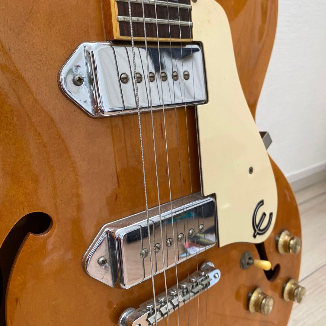Epiphone Casino ナチュラル セミホロウ エレキギター 美品
