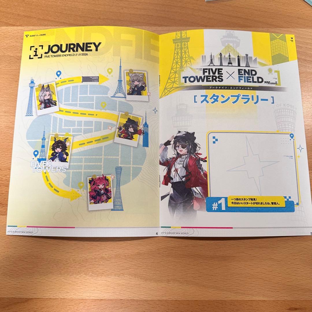 アークナイツ エンドフィールド ファイブタワーコラボ 神戸ポートタワーセット