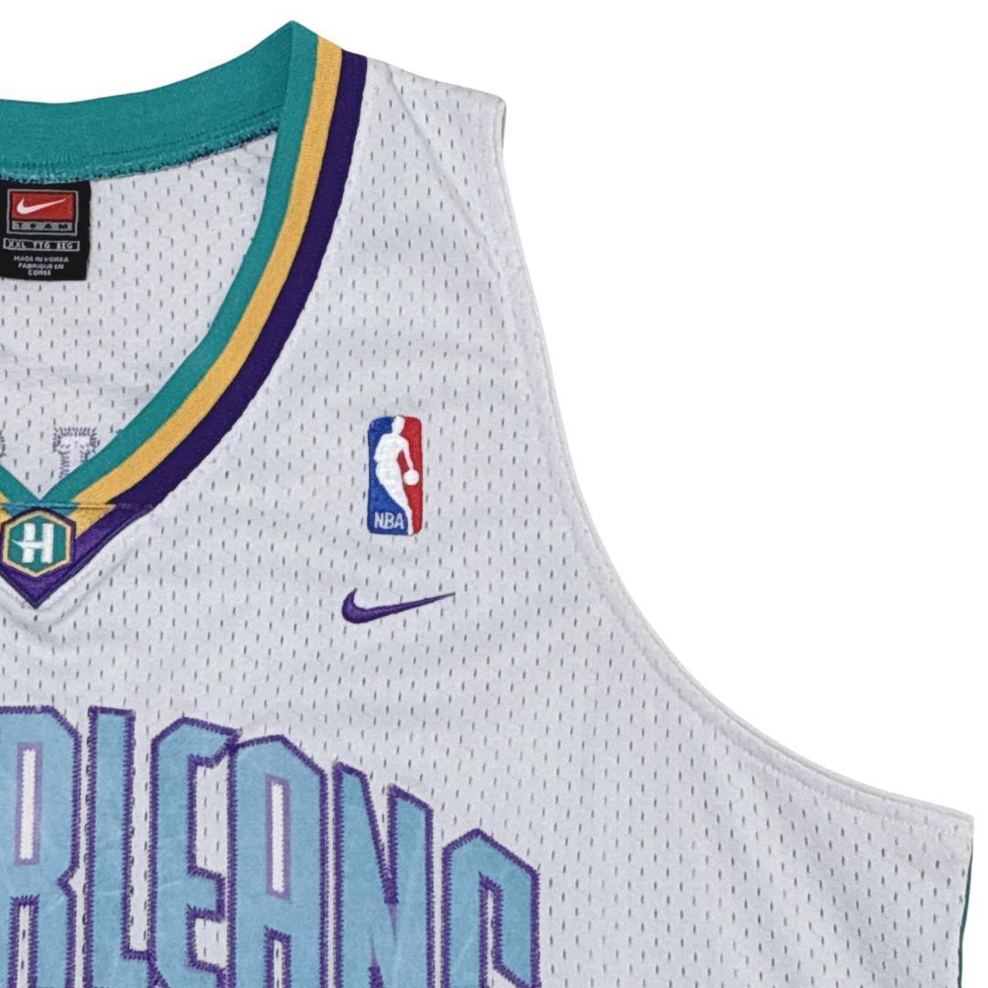 NIKE NBAペリカンズ バスケゲームシャツ ユニフォーム 2XL 刺繍ロゴ