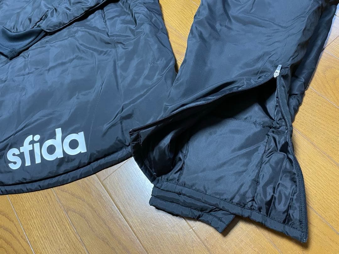M スフィーダsfida 中綿 セットアップ サッカー フットサル ジャージ