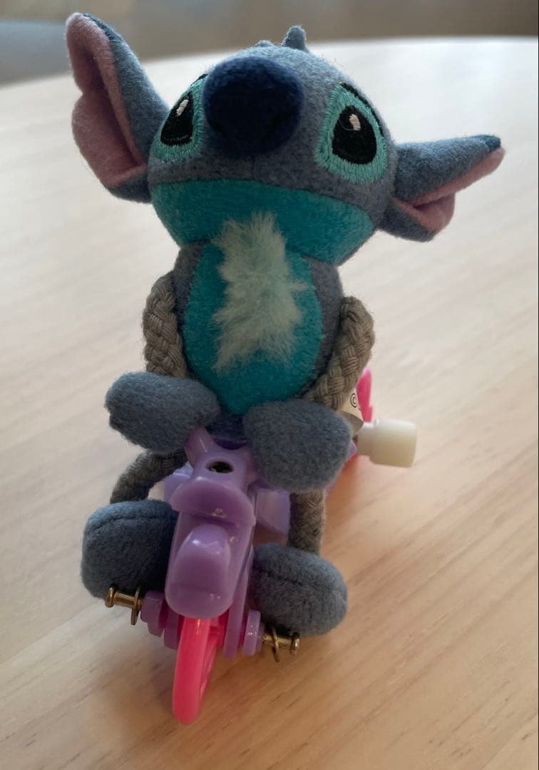 ディズニーストア リロ＆スティッチ 三輪車 ぬいぐるみ ぜんまい おもちゃ