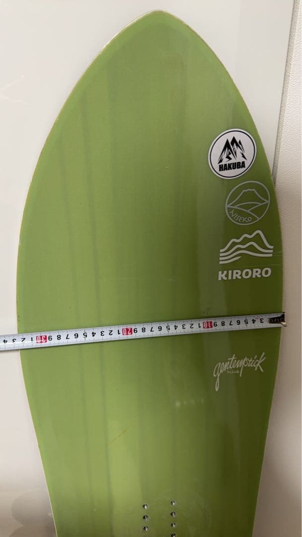 gentemstick KIRORO グリーンスノーボード 144cm