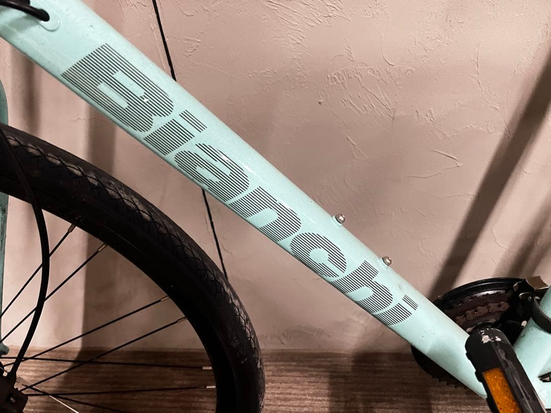 Bianchi クロスバイク 水色