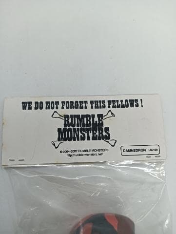 ランブルモンスターズ ミニダムドロン パスヘッド 未開封 メディコムトイ