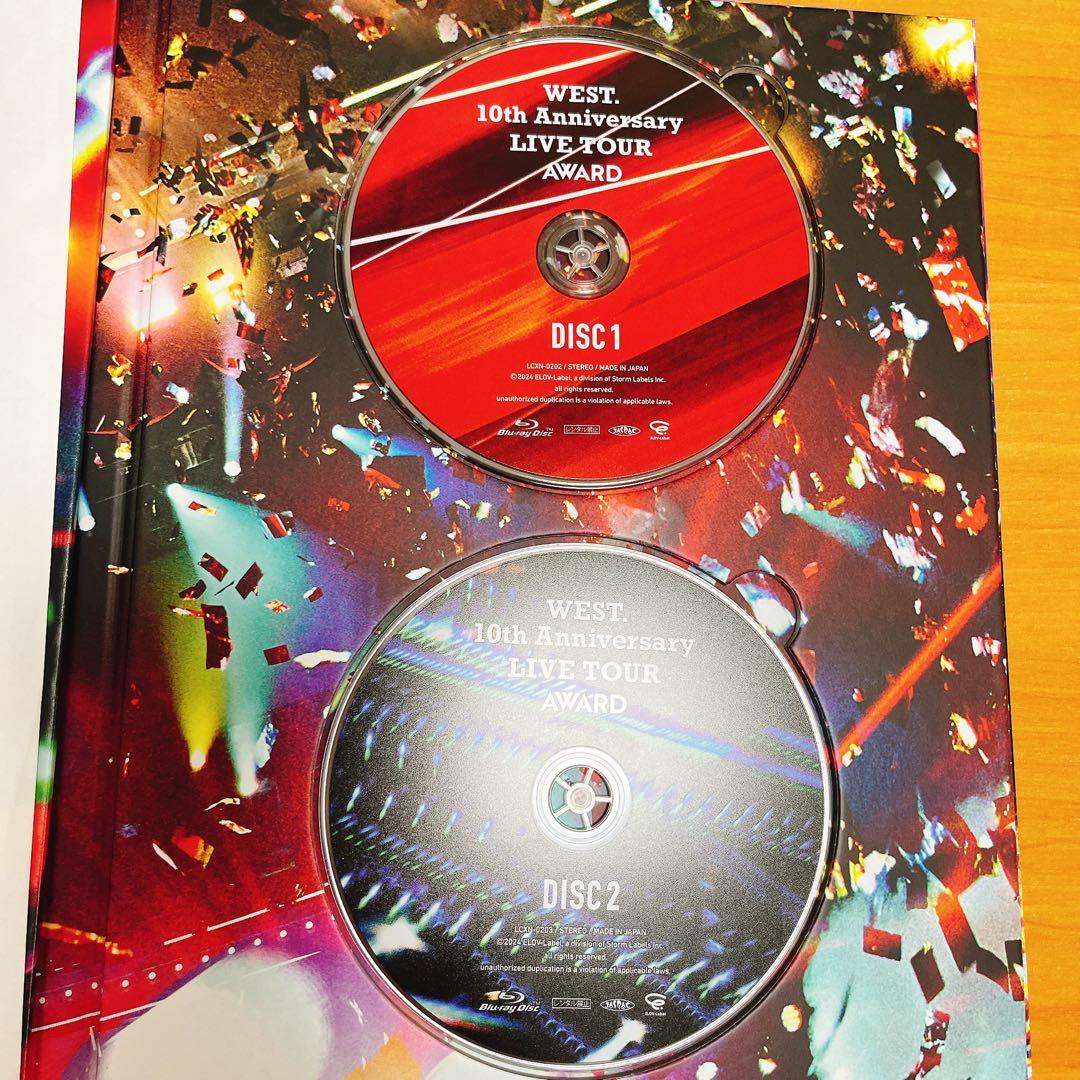 【2点セット】WEST.AWARD10th 初回盤 Blu-ray
