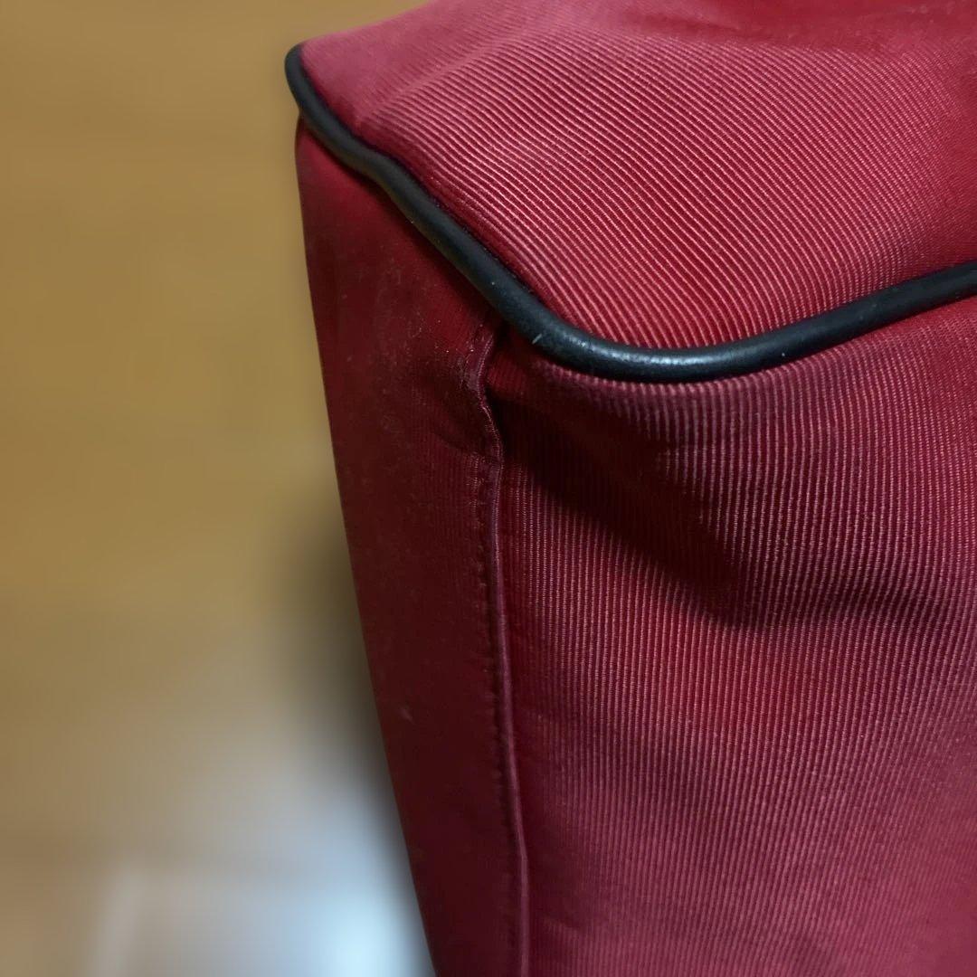 BURBERRY GOLF 赤 トートバッグ　シューズケース