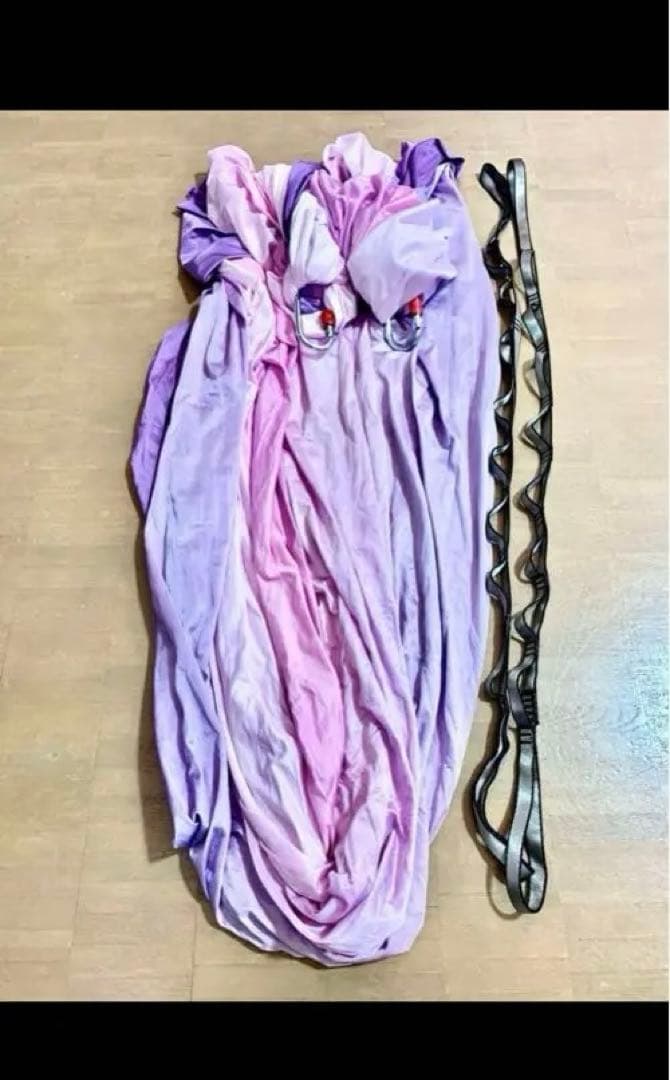 春からはじめる★美しく綺麗な身体へ‼️良質エアリアルヨガハンモック3点セット‼️