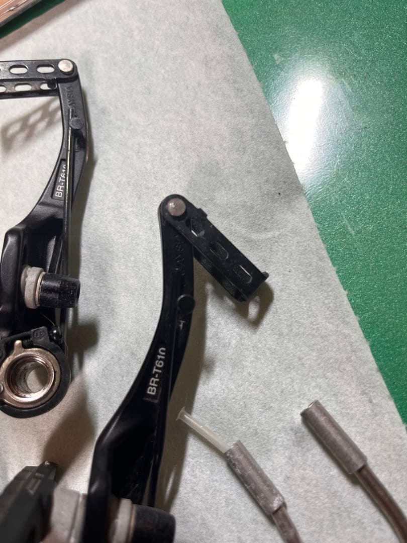 シマノ(SHIMANO) Ｖブレーキ BR-T610 前後セット美品