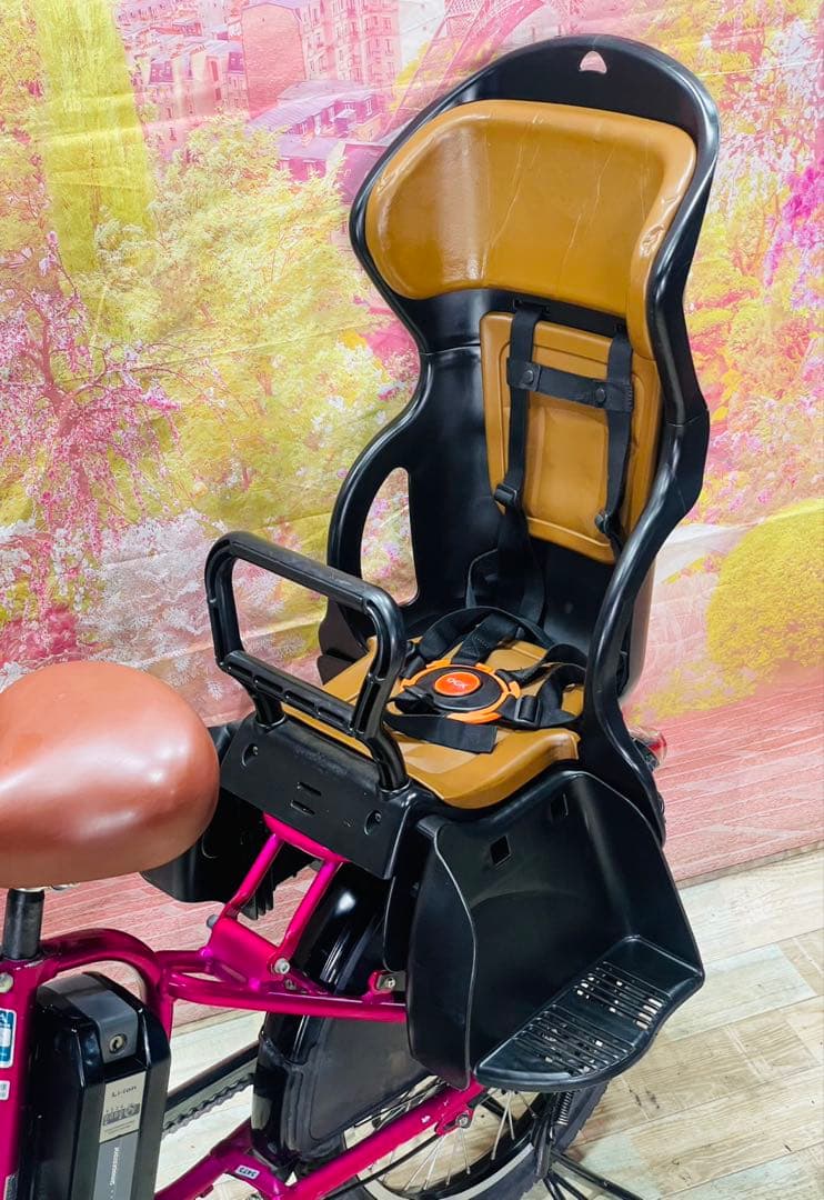 ZK3473 電動自転車 ヤマハ パスキス 子供乗せ 20インチ 送料無料