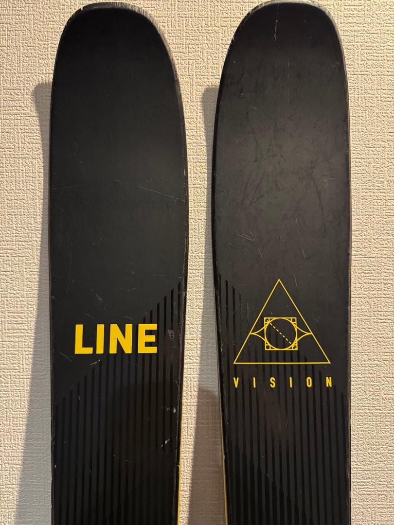 LINE VISION98 186cm SQUIRE 超軽量　3シーズン使用