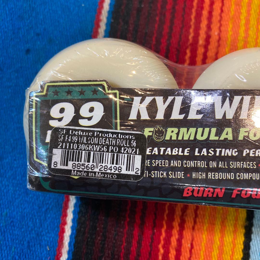 スケートボード Kyle Wilson Spitfire Wheels 99Duro 56mm