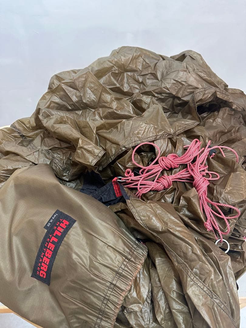 最終値下げ　HILLEBERG TARP20 UL サンド　ヒルバーグ　タープ