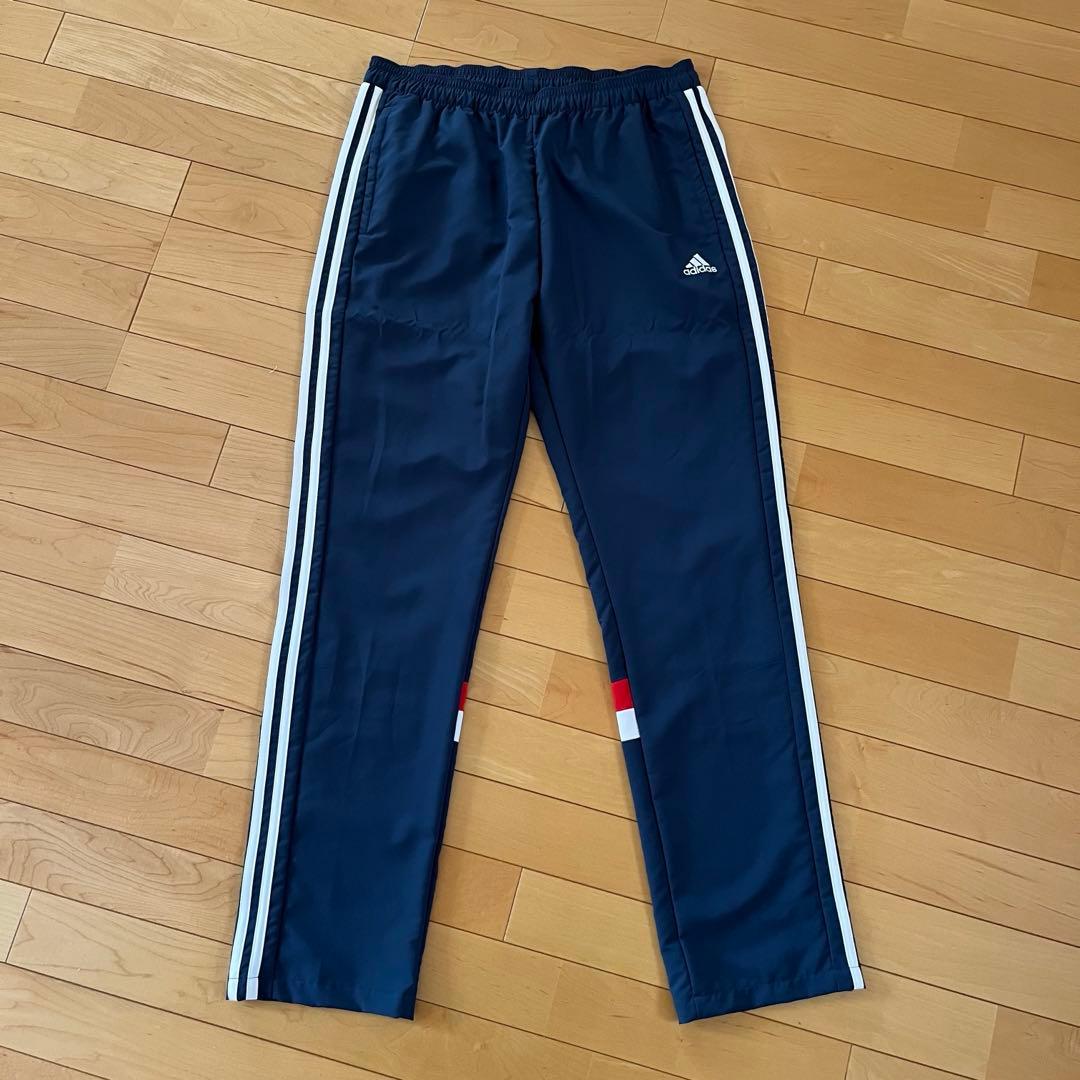 adidas ジャージ上下セット ネイビー/レッド/ホワイト 【XO】