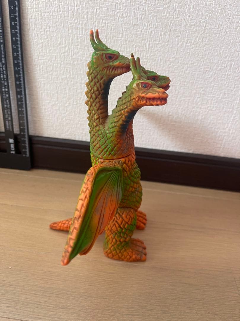 キングギドラ　ブルマァク　ソフビ　当時物