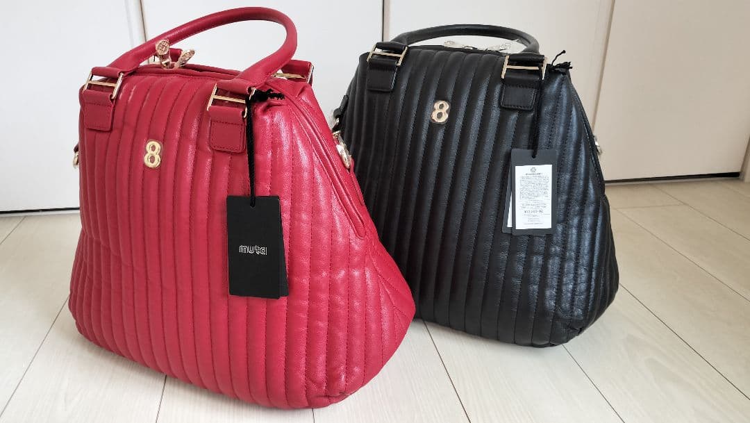 ムータ muta ゴート革 8バッグ ペア ２個セット 新品 旅行　ムータマリン