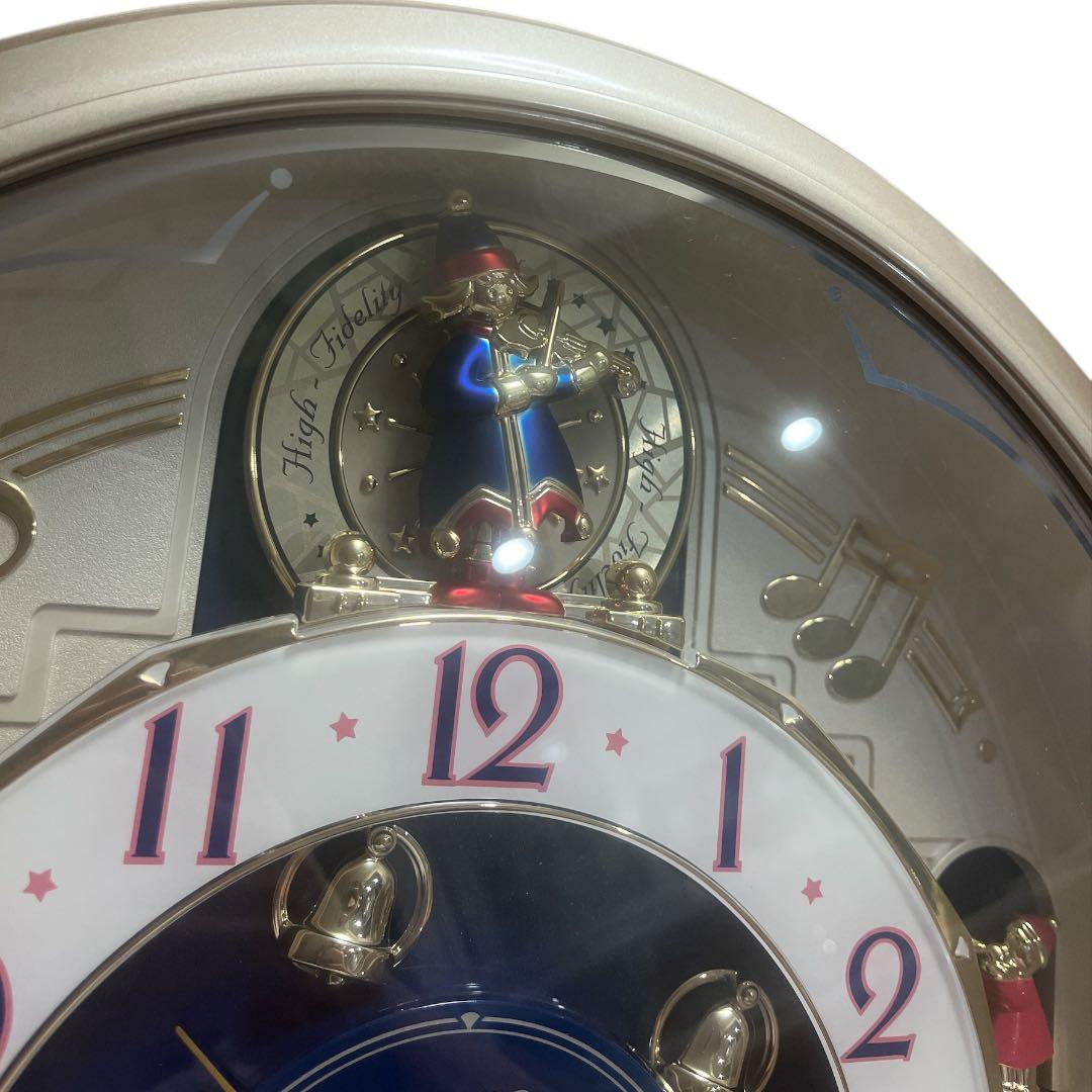 美品　SEIKO 壁掛け　からくり時計　ウエーブシンフォニー　RE555