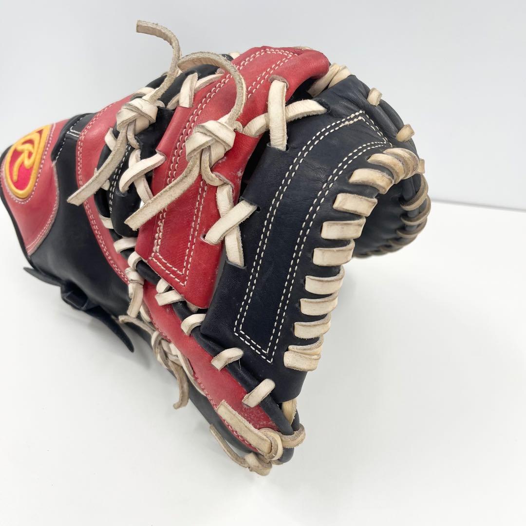 RAWLINGS ローリングス 軟式グローブ ブラック レッド ファーストミット