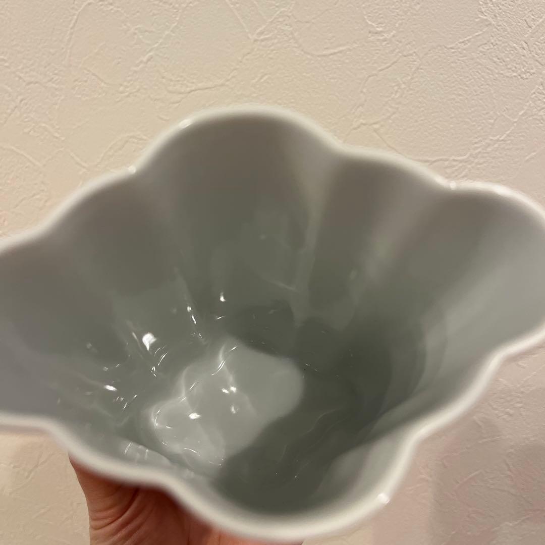 新品　ロイヤルコペンハーゲン ブルーパルメッテ 花瓶 BLUE PALMETTE