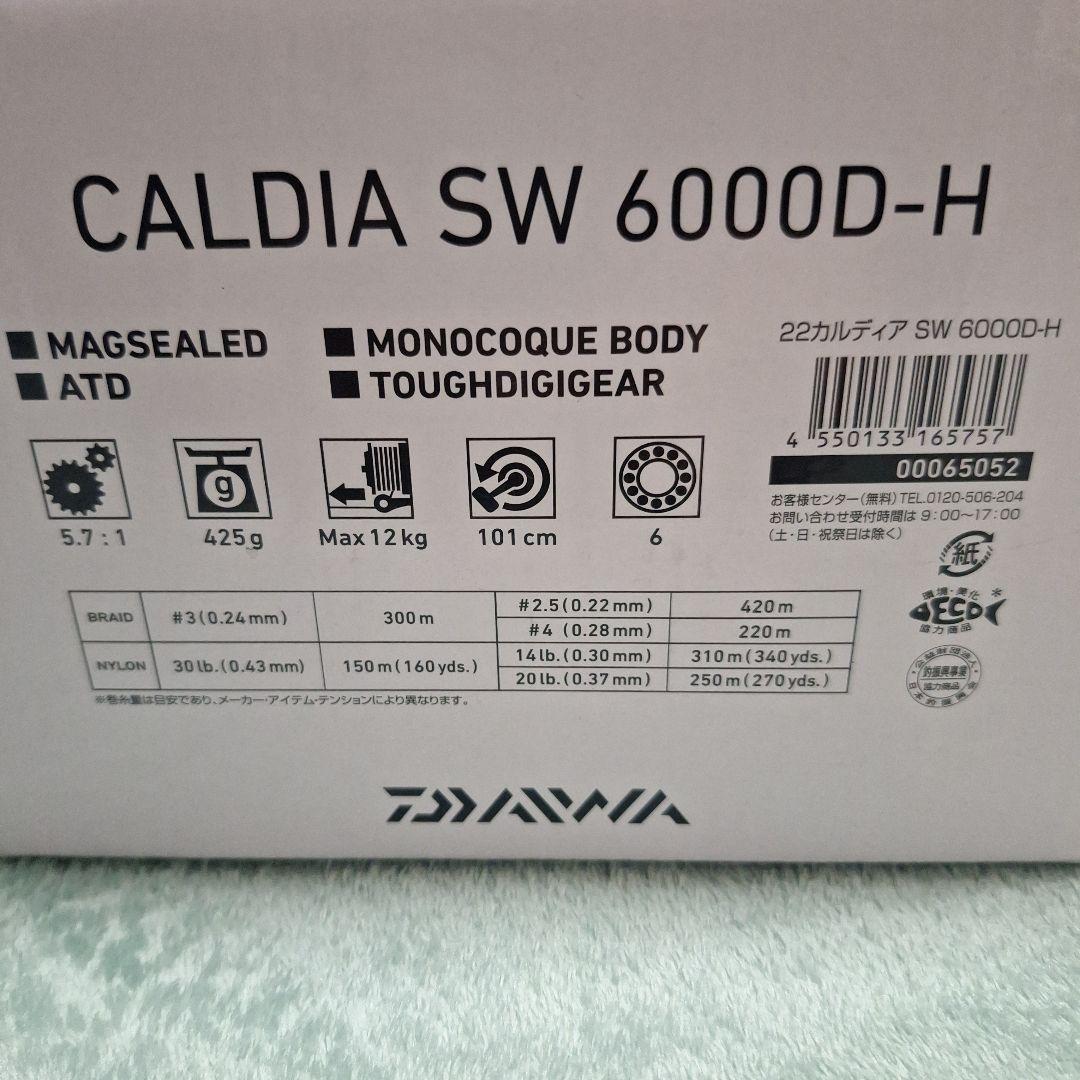 リール CALDIA SW 6000D-H