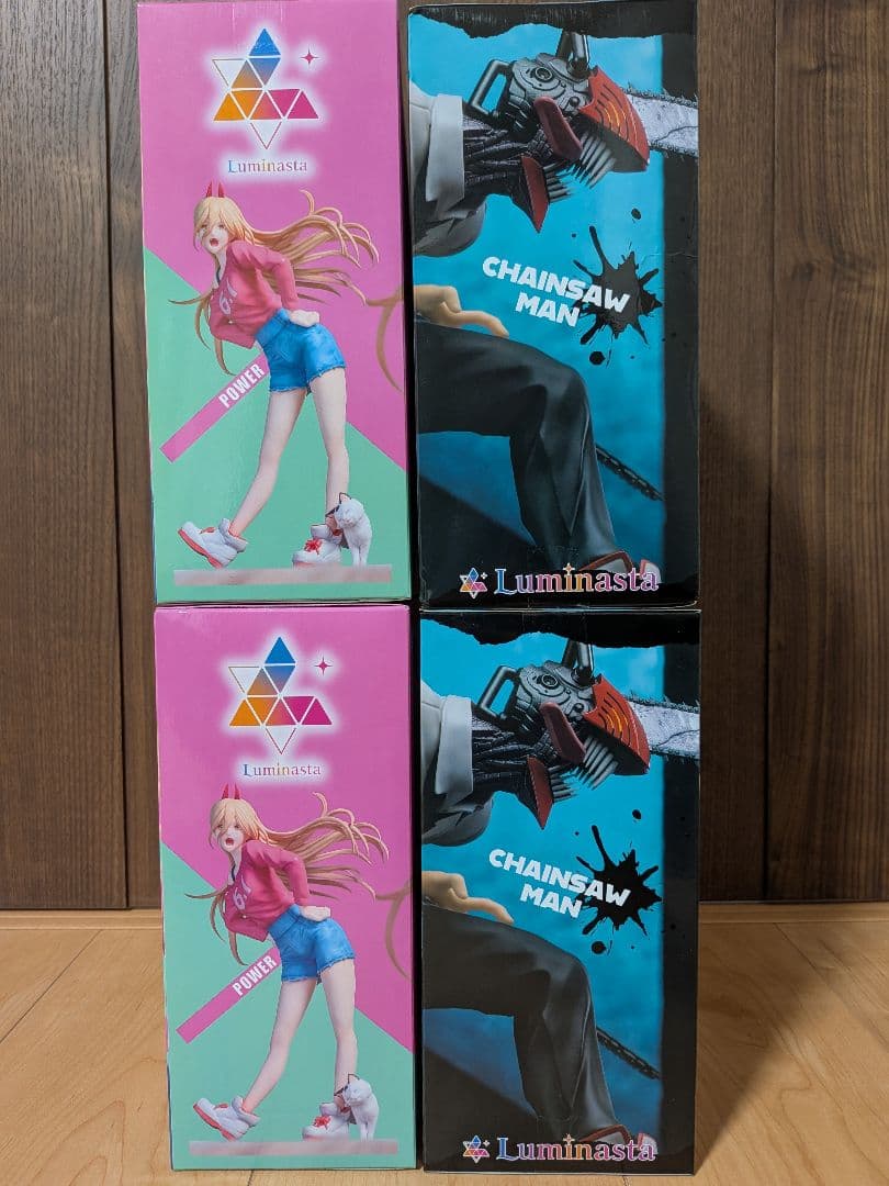 チェンソーマン Luminasta パワー＆チェンソーマン フィギュア 2種4個