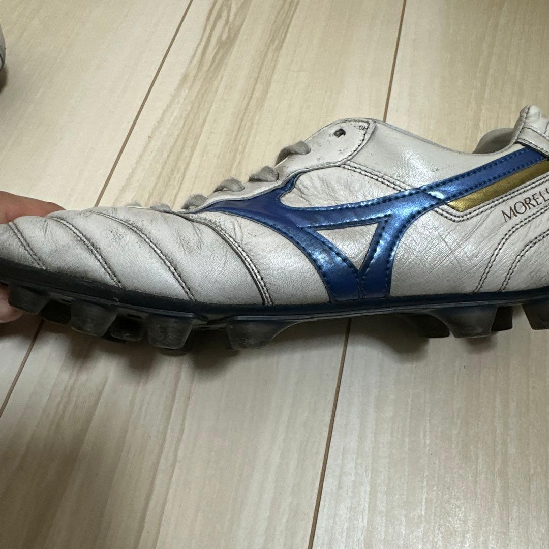 Mizuno Morelia サッカーシューズ ホワイト/ブルー
