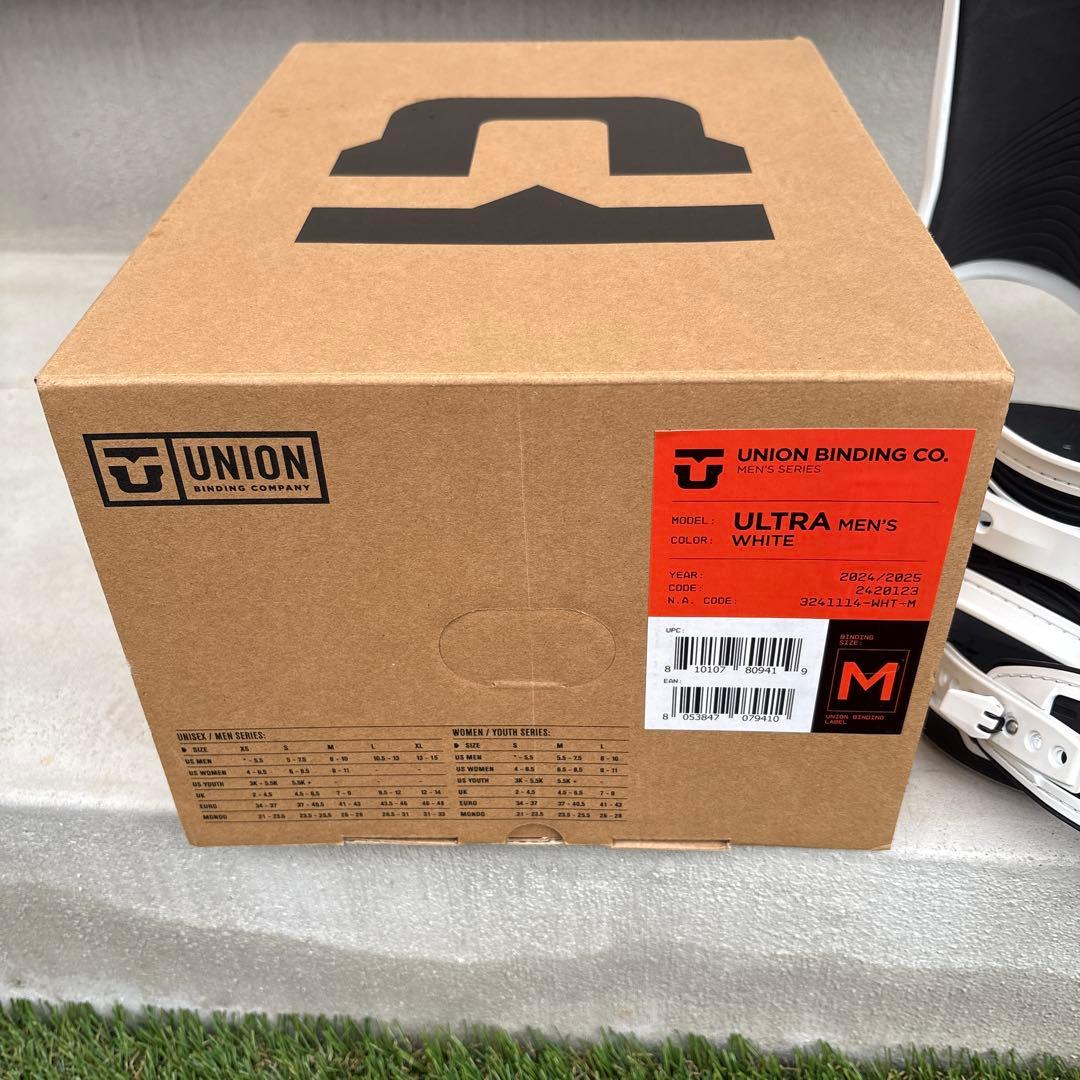 UNION ULTRA ホワイト Mサイズ 24-25 ユニオン ウルトラ