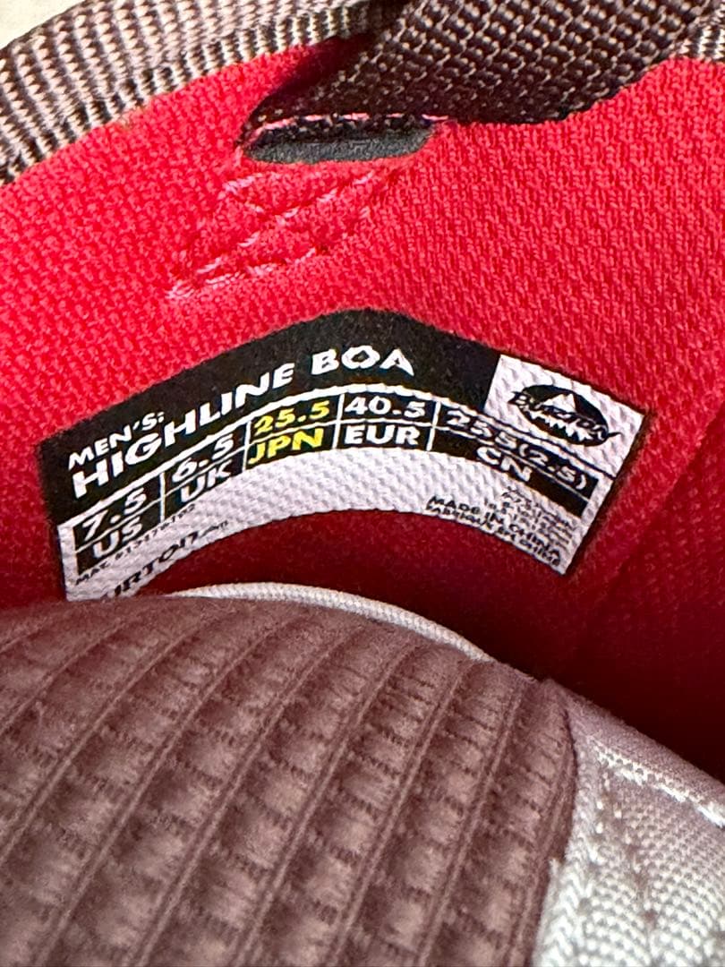 最終お値下げ　バートン　BURTON　Highline スノーボードブーツ