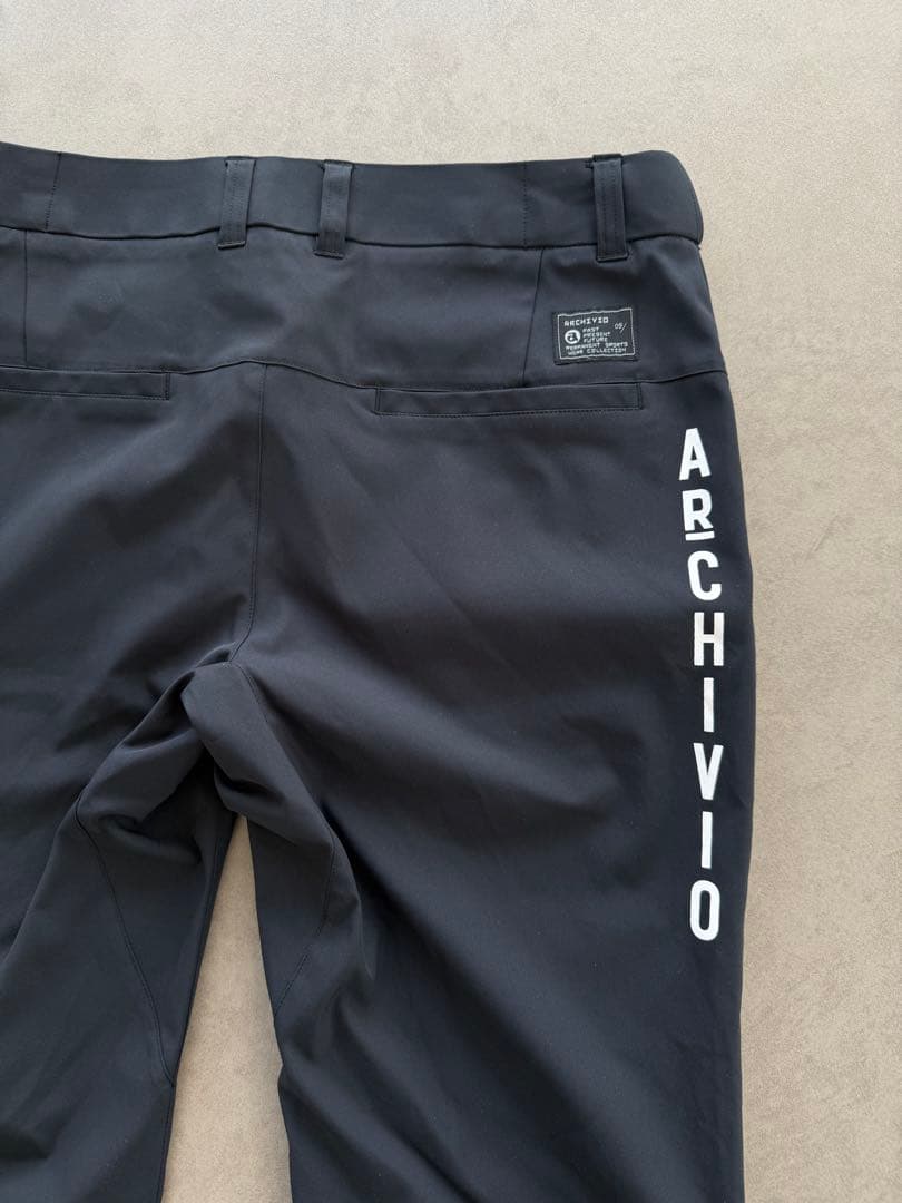 【新品未使用】ARCHIVIO メンズ ゴルフパンツ 黒 48